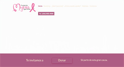 Desktop Screenshot of mujeresqueviven.org